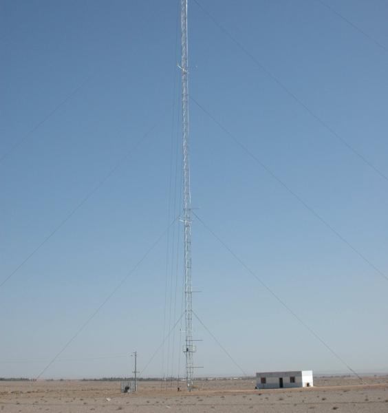 SGS Certificate Triangular Telecom Guyed Mast Tower