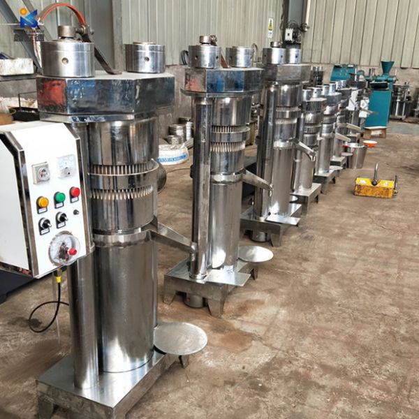 900/1000/1400mm Cold Pressed Argan Oil Press Machine Cocoa Butter Hydraulic Oil Press at Max pressure for working Mpa 55