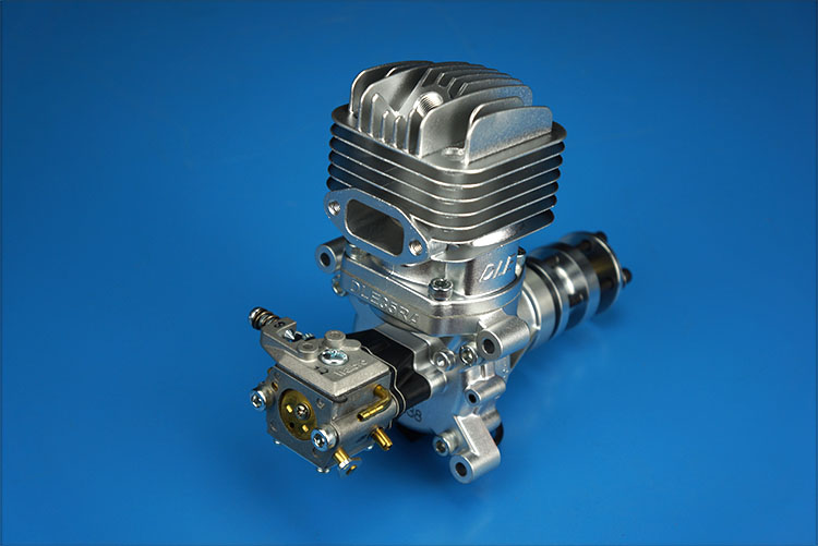 DLE35RA Model Airplane Gasoline Engine Single Cylinder Two Stroke Exhaust Natural Air-cooled Hand Starting 35CC Displacement