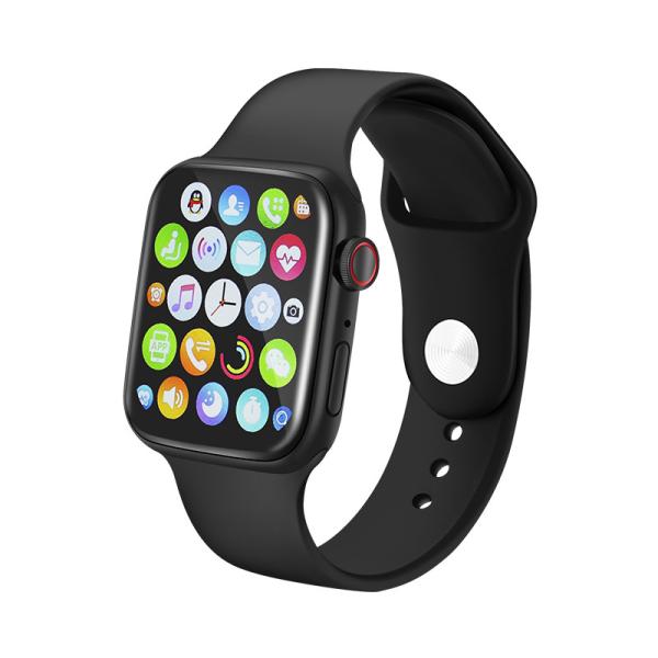 W6 os esportes impermeáveis Smartwatch personalizaram a faixa de aço inoxidável