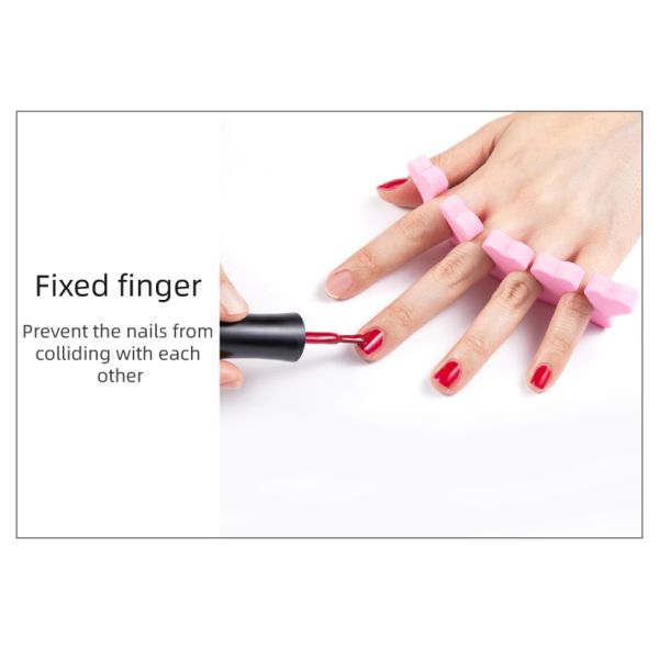 Toe Separators for Pedicure Sponge Toe Separator for Nail Polish Party Nail Art Painting Toenails