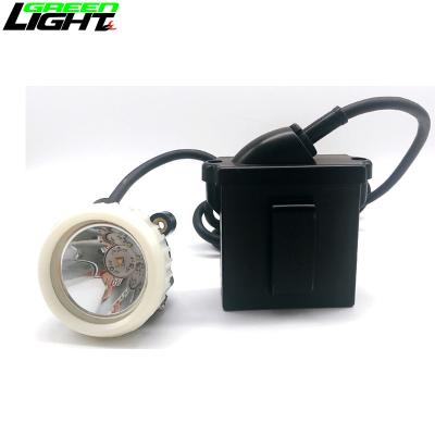 IP67 Rechargeable Miners Headlamp For Hard Hat 10000Lux 3.7V 450mA