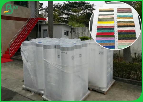Material impermeável da tela do papel da impressora de Tyvek da cor do preto de 1070D 1073D para a embalagem do rolo