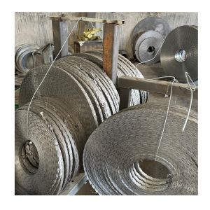 Doble Bto-22 Concertina Cuchilla recta cruzada con filo espinoso