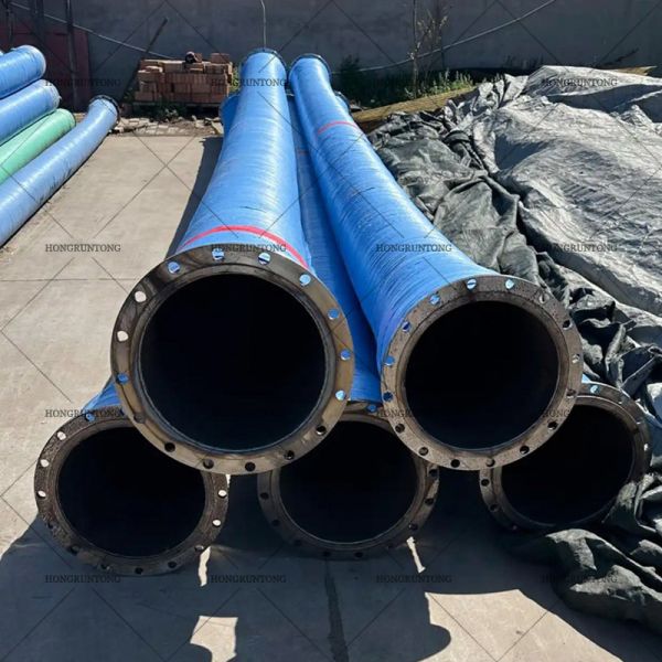 Weather Resistant High Tensile Long Lifespan Marine Dredging Hose for Heavy-Duty Slurry Transportation