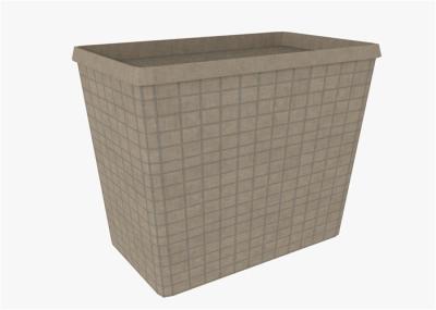Hot Dipped Security Defensive Barrier Military Sand Wall Square Hole Shape
