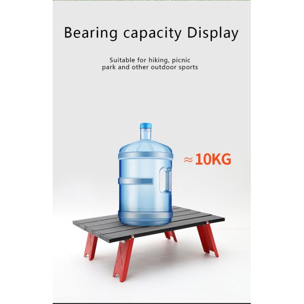 квадрат Wallmount алюминиевого сплава таблицы 41.2x29x13cm складывая располагаясь лагерем