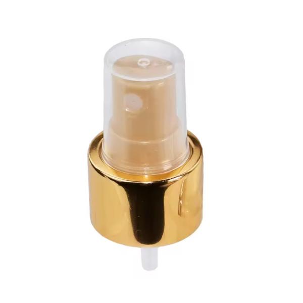 18 mm 20 mm Luxury Gold Metal Aluminium Anodisé Pompe à pulvérisation de brouillard fin Pulvérisateur à demi ou plein capuchon