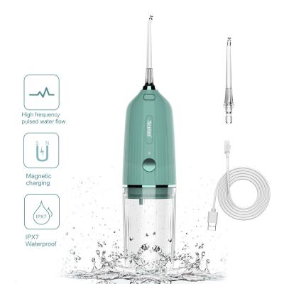 FC3920 jato de água oral dental do líquido de limpeza dos dentes de Irrigator do cabo do estilo 130ml IPX7 USB