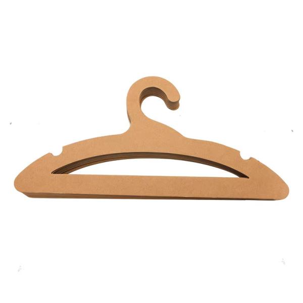 Customized Paper Hanger Thick / Thin Cardboard Hanger For Clothes Coats Pants