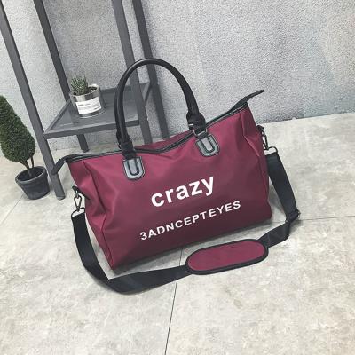 Printed handbags, luggage bags, large-capacity men's and women's travel bags, fashion sports fitness bags