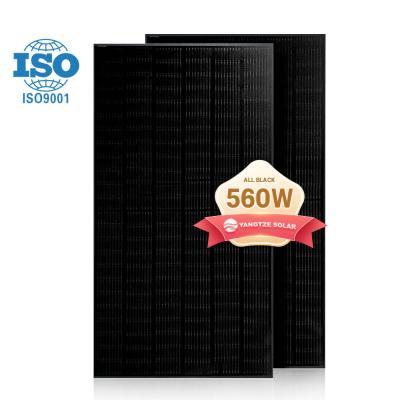 144 Cell Industrial Mono Facial Solar Panel Monocrystalline Silicon PV Module 560W