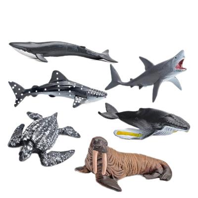 Realistic Plastic Sea Animal Toy Figure Durable With Detailed Features ASTM F963 CPSIA Compliant