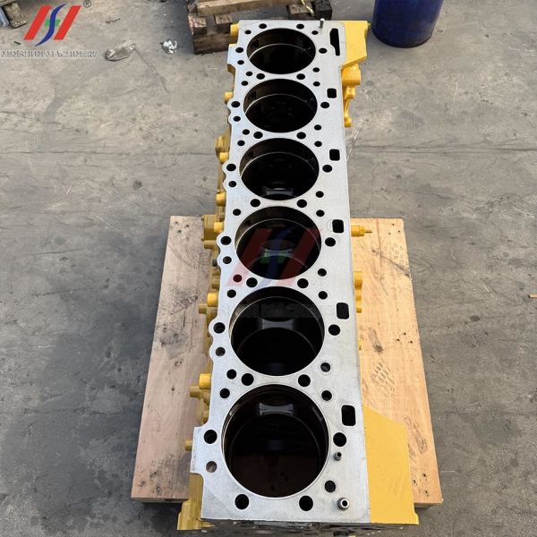 Excavator Core Component 222-1974 Is Compatible With CAT C15 Diesel Engine Cylinder Block.