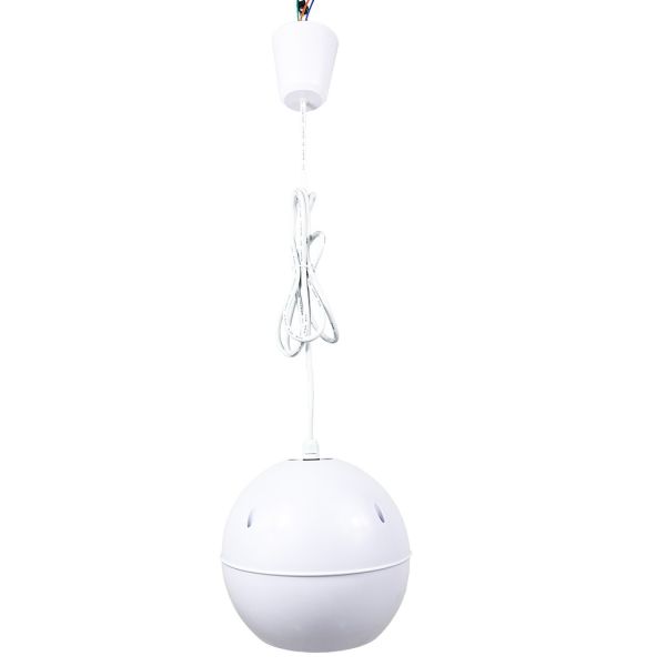 5W 2.5W Hanging Pendant Speakers 5 Inch ABS Ceiling Pendant Speakers