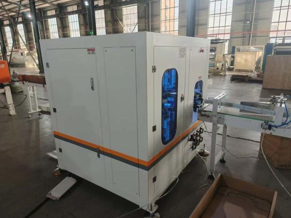 High Speed Automatic Facial Tissue Machine Paper Log Saw Cutting Machine
