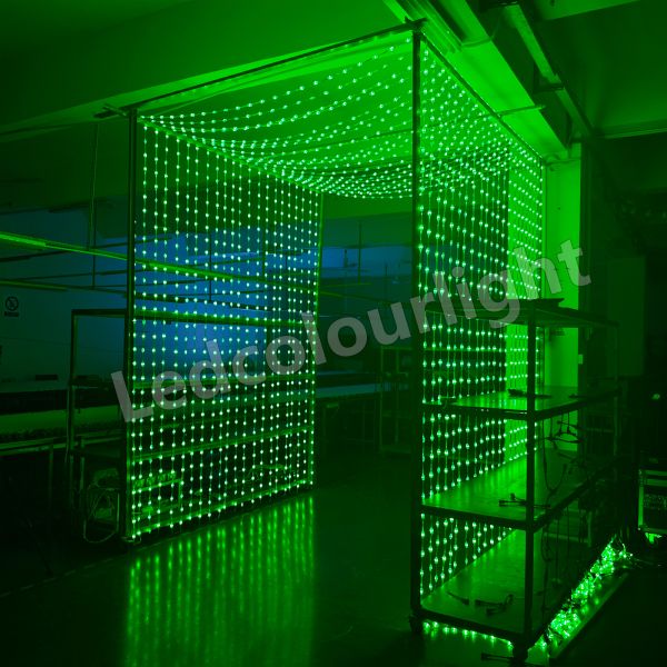 IP66 Christmas Festival Decorative DC12V RGB Color Changing LED String Lights