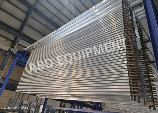 Equipamento de ABD Horizontal Anodizing Production Line para os perfis de alumínio