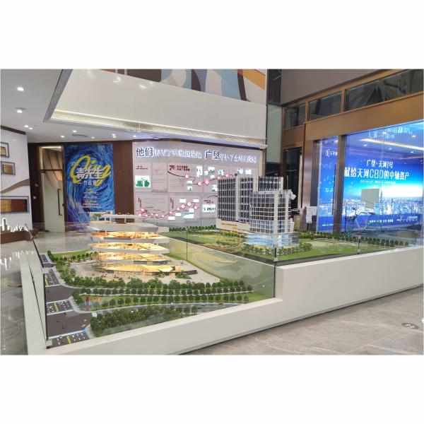 High Rise Building Scale Model 1:100 Architectural Model Display Commercial