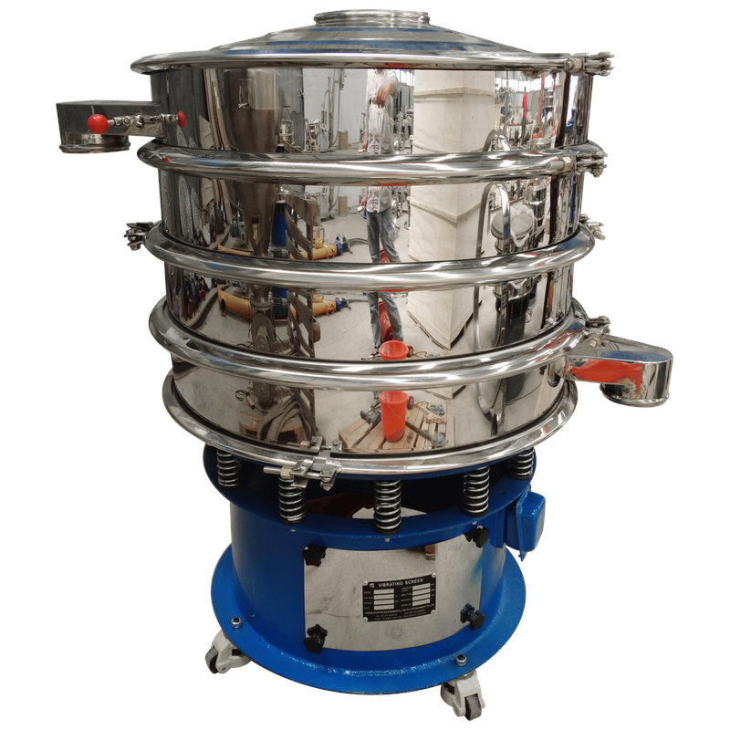 DY-1200 Rotary Vibrating Screen High Precision Large Output Powder Sieve 316L Stainless Steel 380V