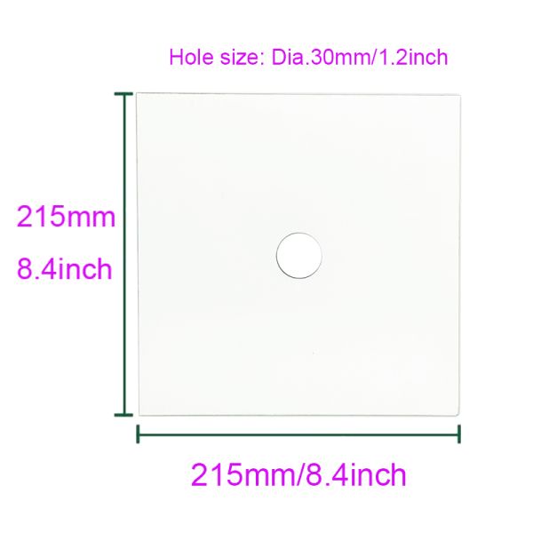 Custom 3mm Sublimation MDF Graduation Cap Toppers Blank Grad Hat Topper