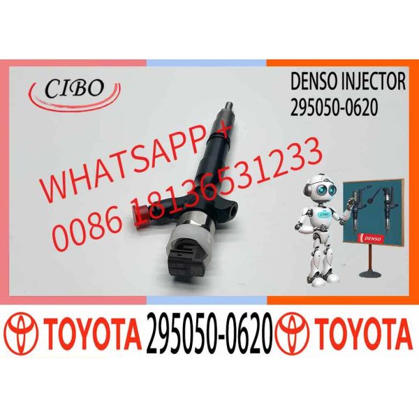 High formance New Common Diesel Rail Fuel Injector 295050-0740/295050-0620/23670-30420 for Toyota 2KD-FTV Engine