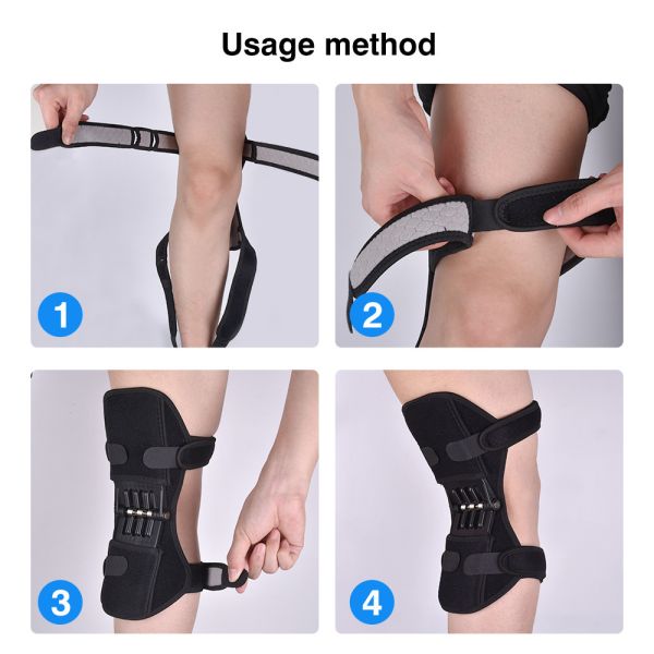Спортивные наколенники для альпинизма Patella Knee Booster Joint Support OEM