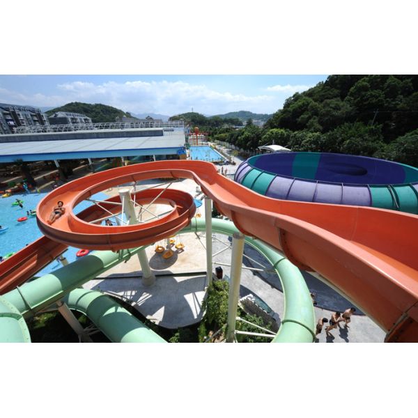 Большой проект Ватерпарк праздника, крытое изумительное смешное аквапарк/подгонял водные горки