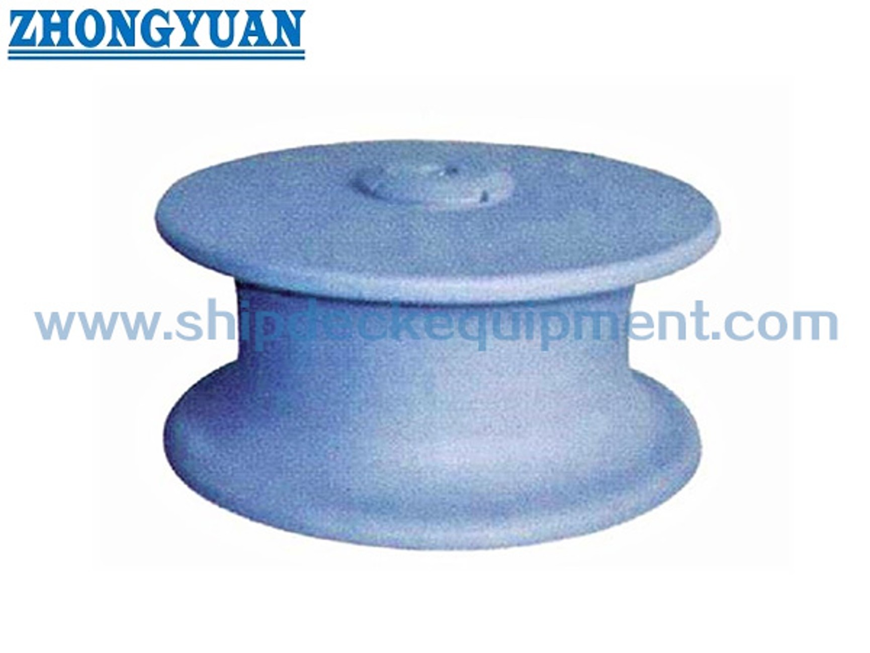 Open Type Marine Mooring Guide Roller | NS 2585 Cast Steel Single Roller Fairlead