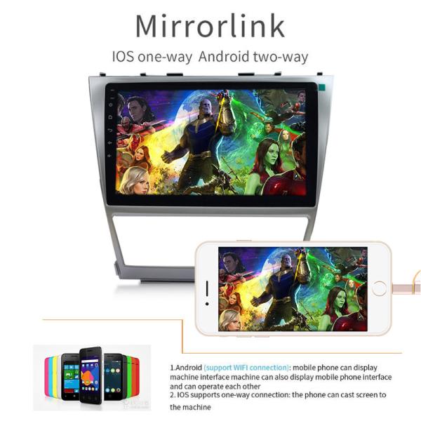 1024x600 Toyota Android Radio Toyota Camry 2012-2014 Car Stereo Multimedia Player