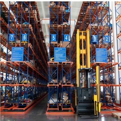Warehouse Heavy Duty Pallet Rack Shelving VNA Very Narrow Aisle Racking System