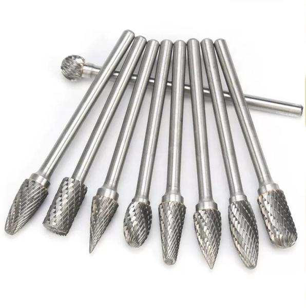 Safety Extra Long Carbide Burrs Carbide Die Grinder Bit Set Oem Service