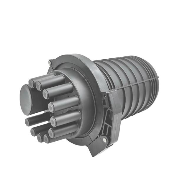 KEXINT Fiber Optic Splice Closure 1 Into 10 Out Dome Type Fiber Splice Enclosure Box