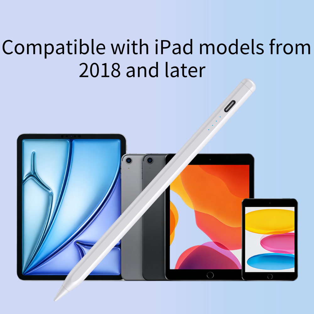 iPhone Original Pen Tip Stylus Pen with Palm Rejection & Tilt Angle Sensing for iPad Pro-Replacement Nib Metal Touch Screen Pen
