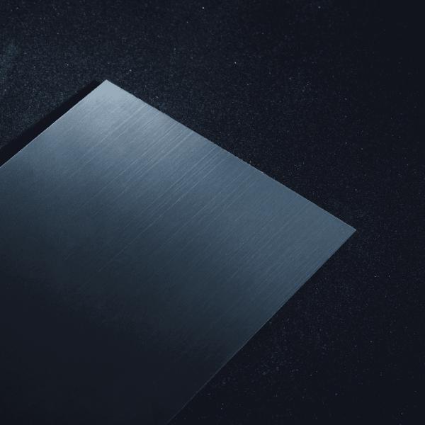Black Titanium 8K Sandblasted Matte Stainless Steel Plate 201 304 316 430