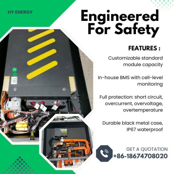 ESS 300V100AH 30KWH High Voltage Lifepo4 Battery Energy Storage System