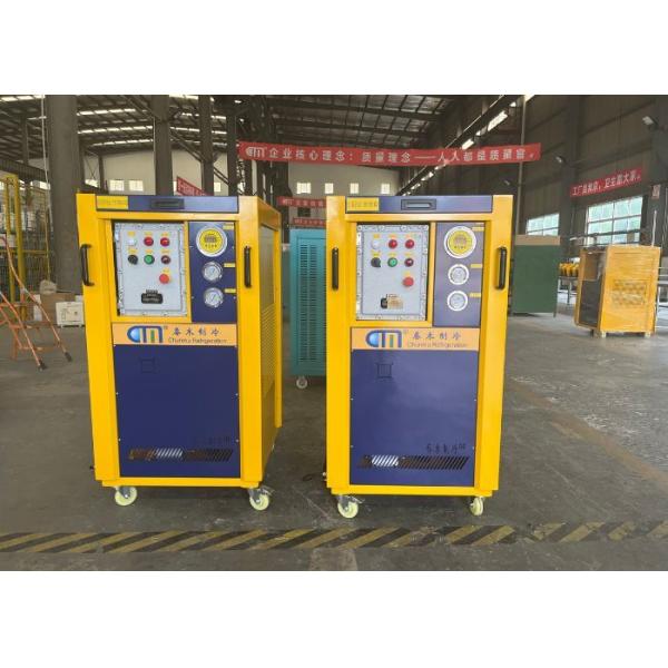 Flammable R32 R290 Refrigerant Ac Gas Recovery Machine 380V/50Hz