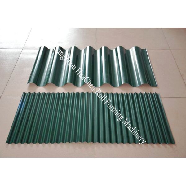 High Speed Metal Roof Roll Forming Machine Automatic Hydraulic Cutting