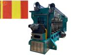 Máquina de fabricação de rede de sombra de matéria-prima de nylon com design sem nós