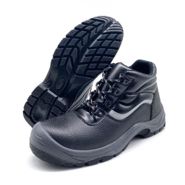 Chaussures de travail ESD pour hommes industriels en acier léger