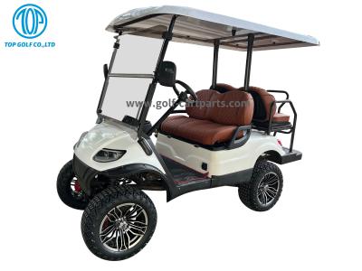 Carrinho de golfe 48V/4kw 2 elétrico do telhado de FRP + eixo traseiro 2g integral