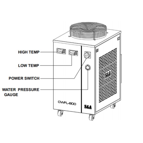 Long Service Handheld Fiber Laser Welding Machine For Aluminum