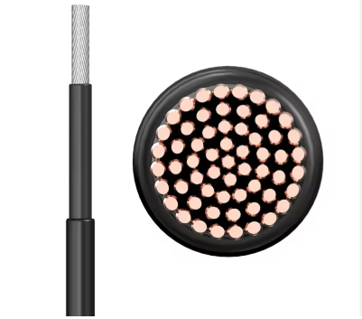 4mm2 6mm2 PV1-F Solar Cable Weatherproof Solar Panel Connection Cable