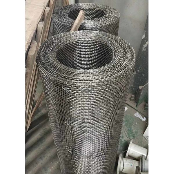 0.5m-2m Stainless Steel Crimped Wire Mesh