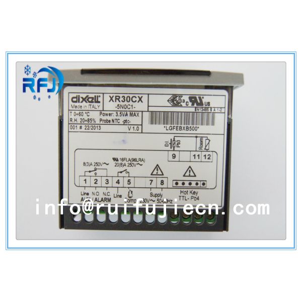 La réfrigération de contrôleur de thermostat commande le contrôleur de température numérique de DIXELL XR30CX-5N0C1 110, 230Vac