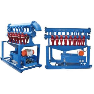 ISO9001 Drilling Mud Circulation System Desilter In Drilling Rig