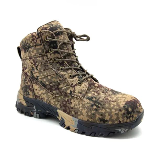 Botas de trekking amarillas impermeables botas de escalada unisex botas de senderismo ligeras