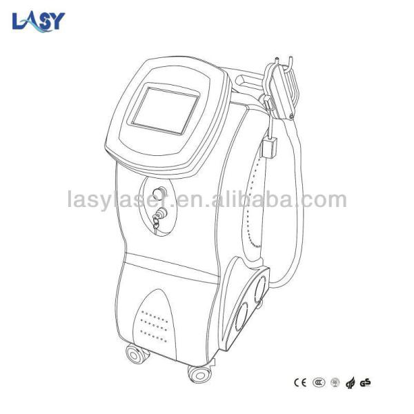 laser do Nd Yag do Alexandrite da máquina SHR da remoção do cabelo do laser de 110-240v IPL