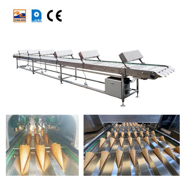 Adjustable Speed Stainless Steel Conveyor Belt With Cooling Fan