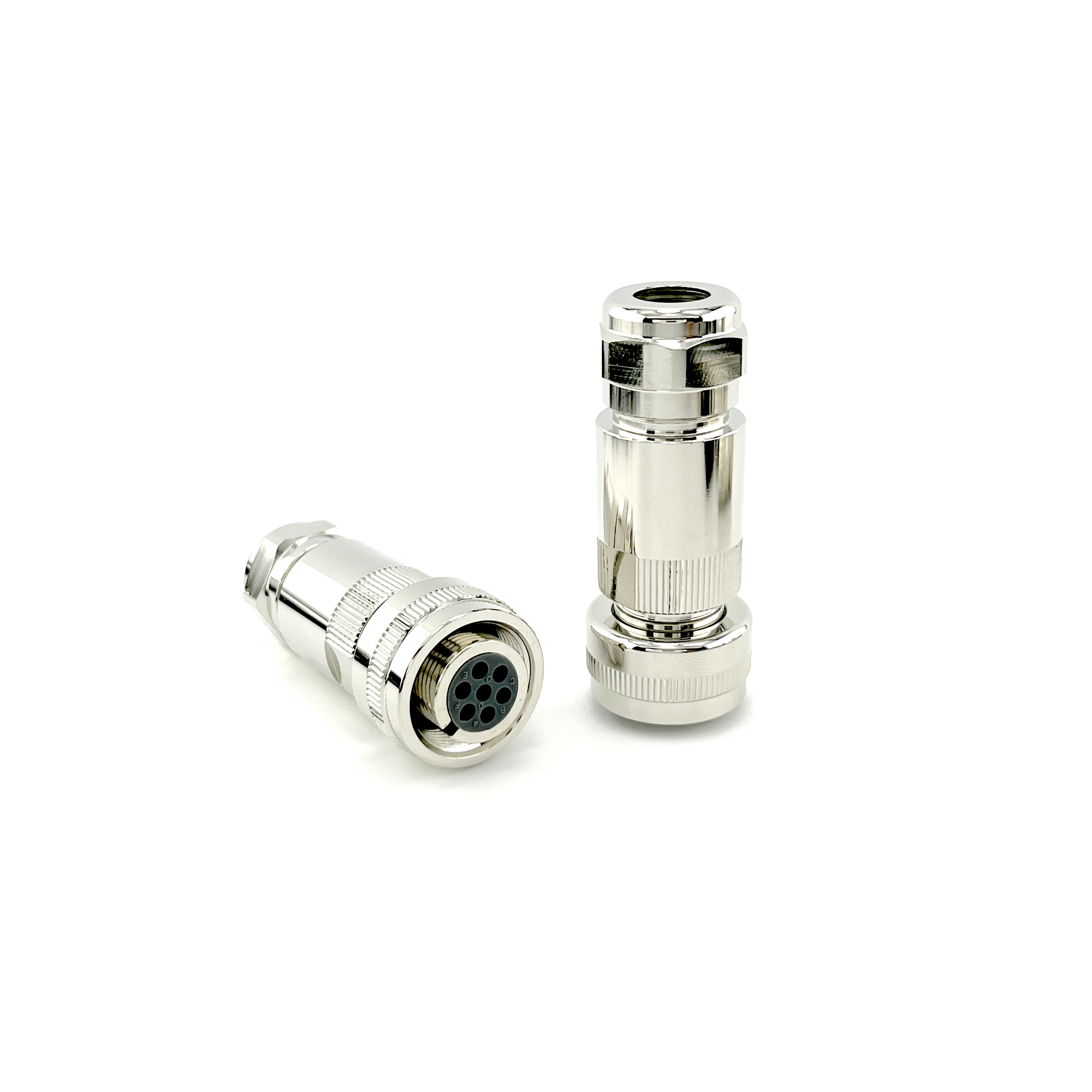 Surface Mount 7 Pin Connectors Crimp Termination Style 7 Pin Plug Customization
